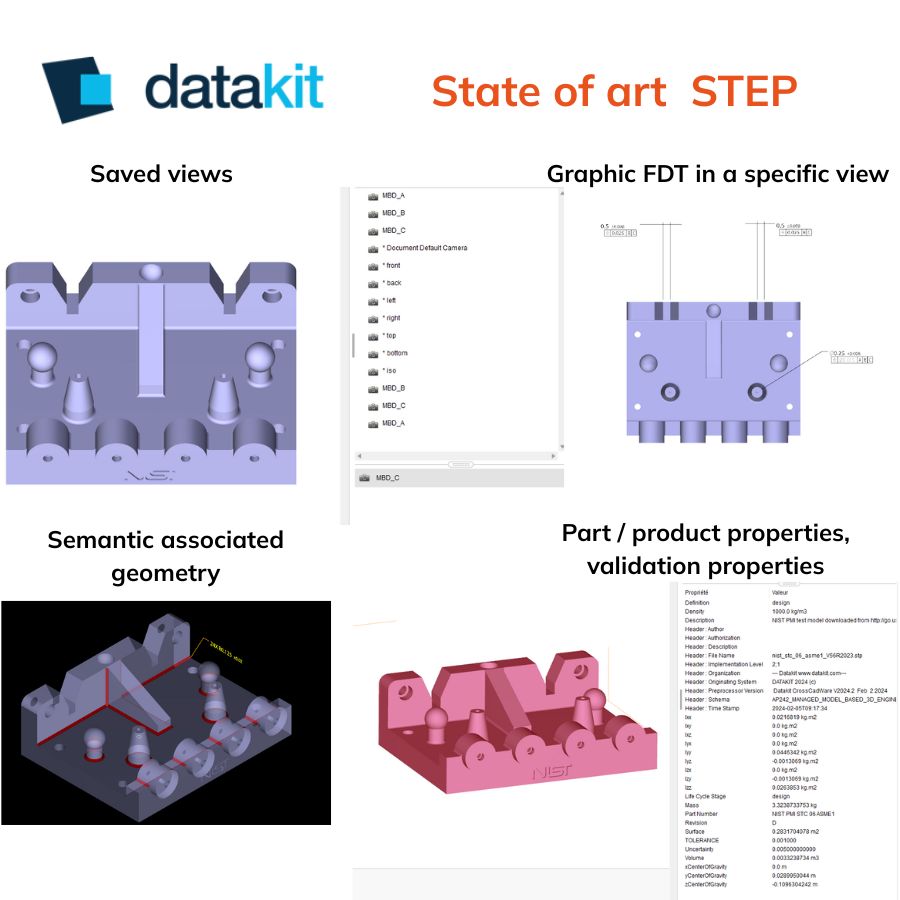 STEP: State of the art at Datakit 